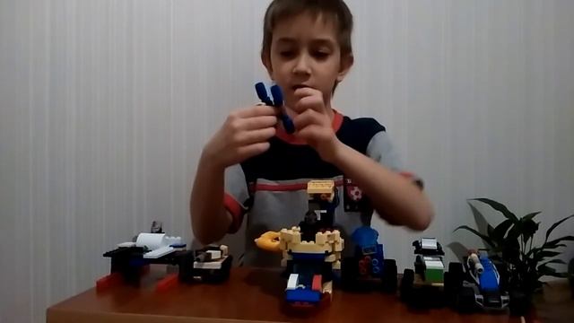 Самоделки из Лего. Восемь боевых машин. Часть -1. смотреть онлайн