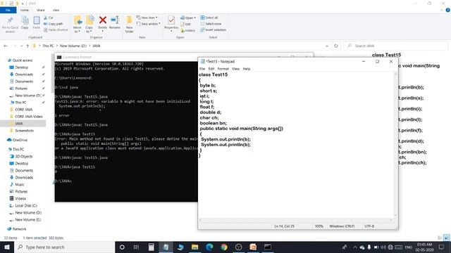 Lecture 4 Default value of Primitive Data Type in Java | Part 6 | Mr Lokhande | Ankush Lokhande смотреть онлайн
