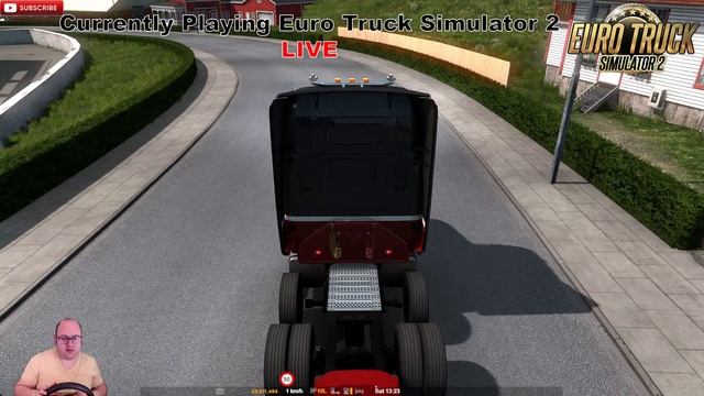 Let's Play Euro Truck Simulator 2: Cruising the Map in a Scania T! смотреть онлайн