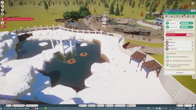 PLANET ZOO AQUATIC PACK DLC | King Penguin Enclosure Testing, Animal Talks & More смотреть онлайн