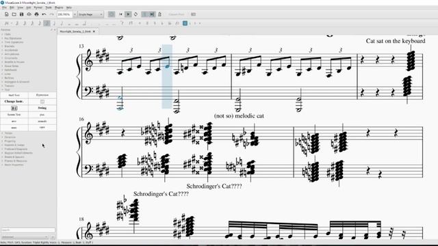 Moonlight Sonata but i got distracted a little bit смотреть онлайн