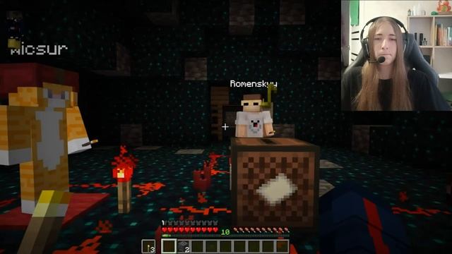 l Реакция на Никиту Берга l Мы Реально нашли Страшное Существо в Майнкрафт l смотреть онлайн