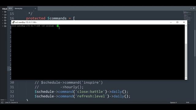 How to Run CRON JOB on AWS Server in PHP or LARAVEL - Run CRON JOB on AWS Server in Laravel смотреть онлайн