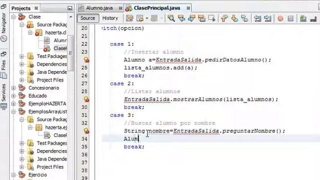 EjercicioAlumnos I смотреть онлайн