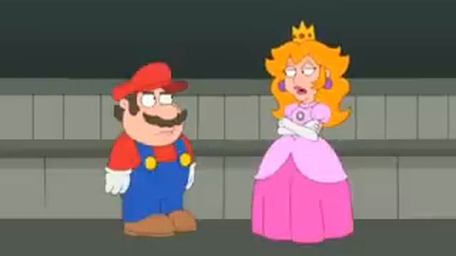 Family Guy - Super Mario Rescues the Princess смотреть онлайн