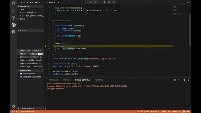 What is a Class in JS(ES6) Code along - part2 смотреть онлайн