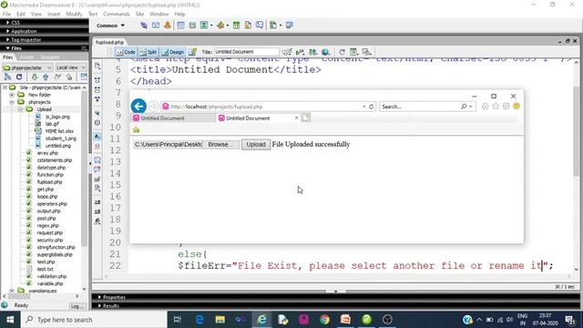 17. PHP & MySQL | File Uploading in PHP смотреть онлайн