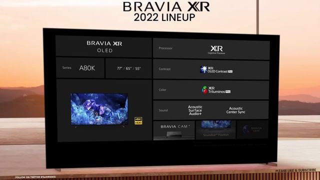 Sony Bravia XR 2022 TV Lineup | QD OLED & Mini LED! | CES 2022 смотреть онлайн
