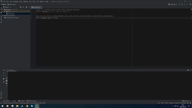 Python Requests Tutorial | Throught Examples | Python Requests.get() смотреть онлайн