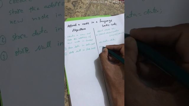 Mathod Of Append Node | C Language