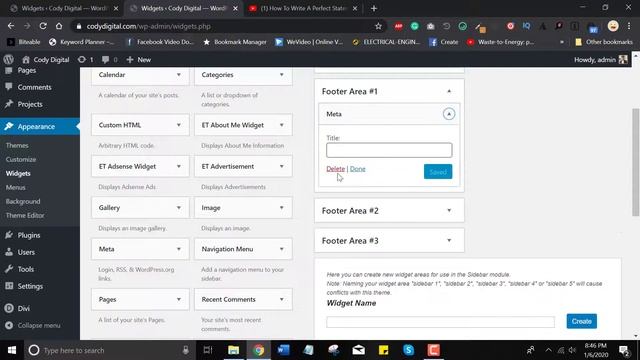 WordPress Widget Tutorial - How to Remove Widgets from Home Screen in WordPress[2020] смотреть онлайн