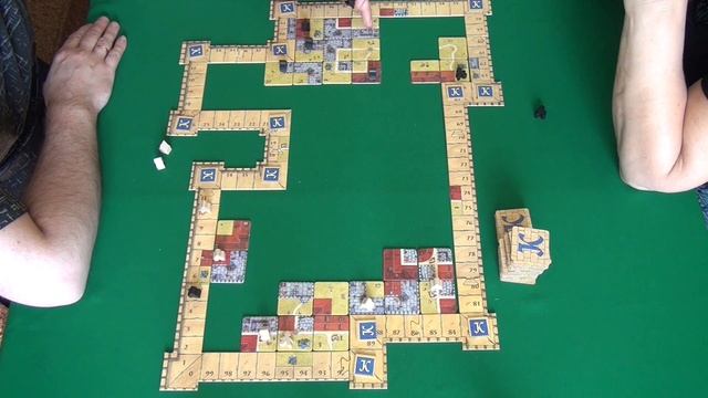 Каркассон. Крепость - играем в настольную игру смотреть онлайн