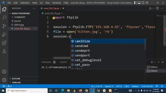 How To Transfer File To FTP Using Python смотреть онлайн