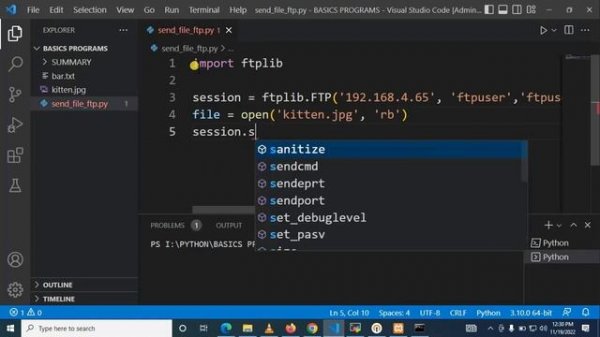 How To Transfer File To FTP Using Python