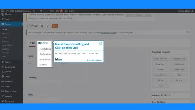 How to capture sales leads in Wordpress using Gravity Forms and Zoho CRM смотреть онлайн