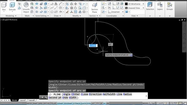 round dining table in 3D (by Tony Kfoury) on Autocad 2013-2015 смотреть онлайн