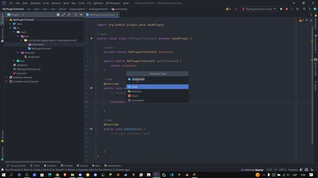 Como crear un plugin para Minecraft Java | Introducion y Base | Spigot | EP-1 | HappyRogelio7 смотреть онлайн