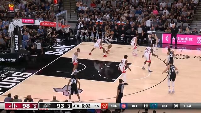 Victor Wembanyama Posts Double-Double In Game 2! | October 27, 2023 смотреть онлайн