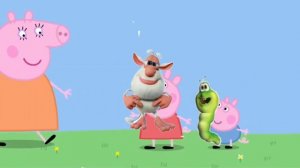 Свинка Пеппа Заставка но это буба