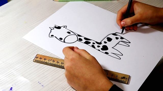 Как нарисовать МИЛОГО ЖИРАФА на канале "Немного обо всем" с Анетти Драган смотреть онлайн