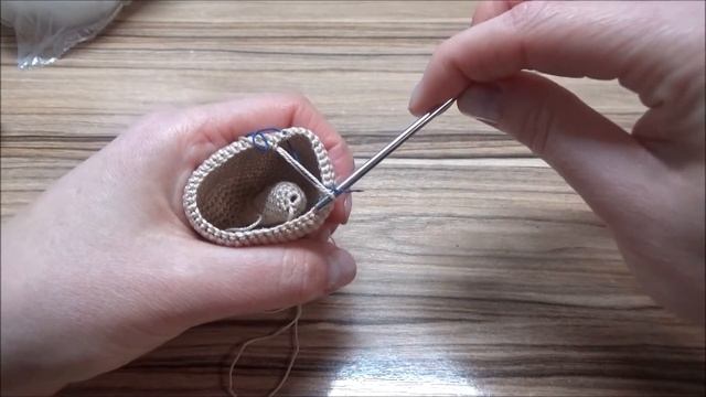 Каркасная кукла амигуруми крючком. Часть 6. смотреть онлайн