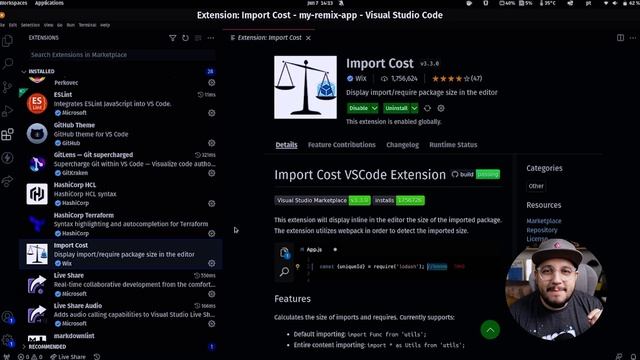 TODAS as minhas extensões do VS CODE (Dica para aumentar a sua PRODUTIVIDADE) смотреть онлайн