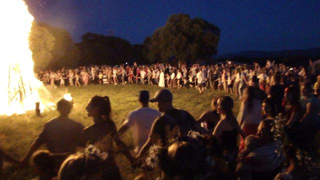 Хороводы для народа Купальский костер смотреть онлайн