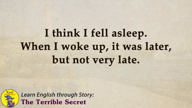 Learn English through Story - Level 3 – The Terrible Secret смотреть онлайн