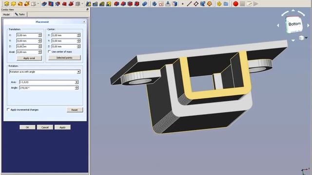 FreeCAD 0.18 Workshop Video USB Board Clamp смотреть онлайн