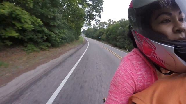 Riding my vtx 1300c with my lady смотреть онлайн