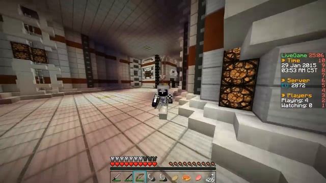 ВЕЗДЕ ОПАСНОСТЬ! ГОЛОДНЫЕ ИГРЫ! 508 HUNGER GAMES - MINECRAFT смотреть онлайн