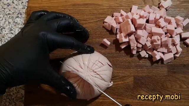 Салат «Бахор» с колбасой смотреть онлайн