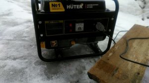 Бензогенератор HUTER 1000L, обзор, тест, скачки напряжения и др