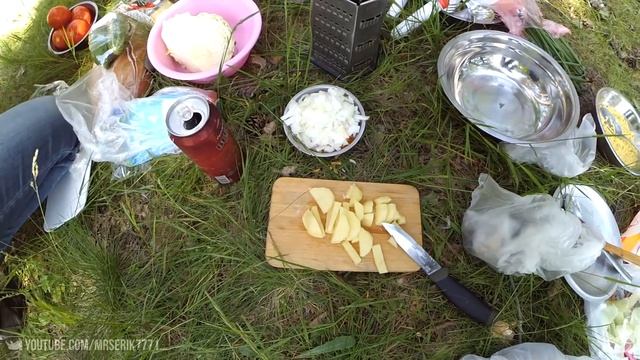 Полевая кухня кулеш на костре смотреть онлайн