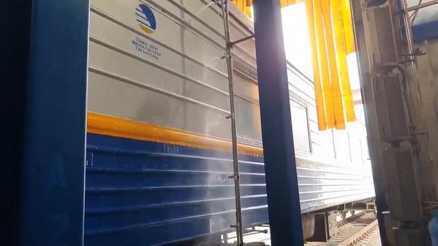 Вагономоечный комплекс на станции Алматы 2 смотреть онлайн