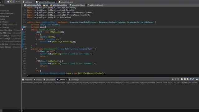 Create a hypertext protocol request in java part 5 смотреть онлайн