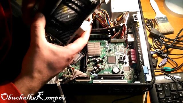 Обзор, Чистка и Диагностика Dell Optiplex 745 Desktop смотреть онлайн