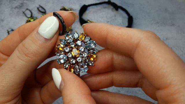 Украшения ручной работы Ч.2💎Серебро 925💎 #натуральныекамни #серебро925 смотреть онлайн