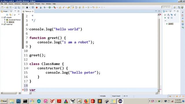 nodejs tutorial web app barebones of javascript 101 смотреть онлайн