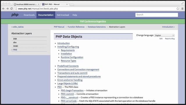 Introduction to PHP Data Objects смотреть онлайн