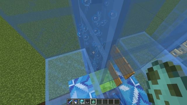 Minecraft Bubble Columns | Item/Mob Elevators, Water Locks, Minecart Launchers смотреть онлайн