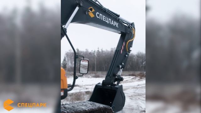 Экскаватор Hyundai 225 #арендаспецтехники #арендастроительнойтехники #спецтехника #вахтовыйметод смотреть онлайн