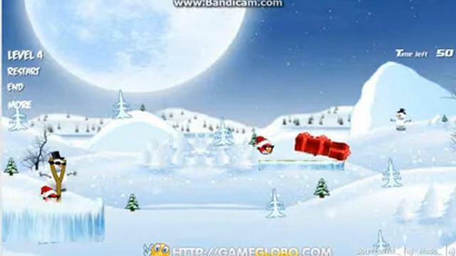 angry birds № 7 Злые птички на Рождество смотреть онлайн