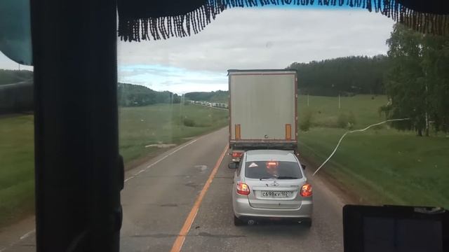 с9 Отрадный - Новосиб, везём Линолеум Таркетт. смотреть онлайн