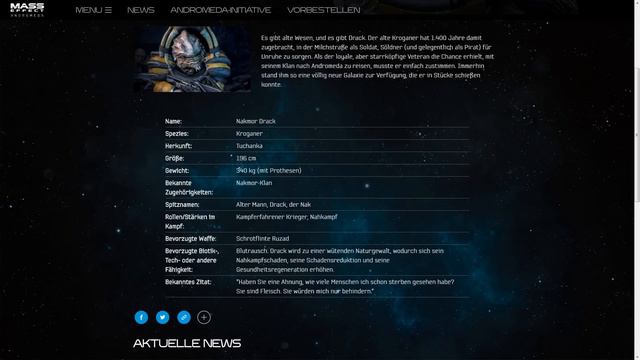 Alle Mass Effect Andromeda Squad-Mitglieder - Squad Infosammlung (deutsch) смотреть онлайн