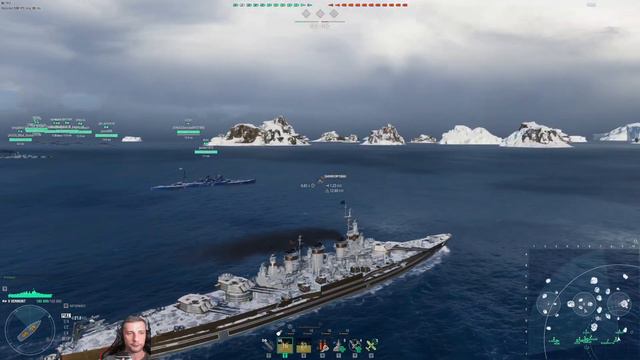 VERMONT ЛИНКОР США (ДЛЯ ЧЕГО ОН?) WORLD OF WARSHIPS смотреть онлайн