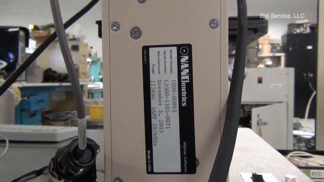 Nanometrics Nanospec 3000 Thickness Monitor #57906 смотреть онлайн
