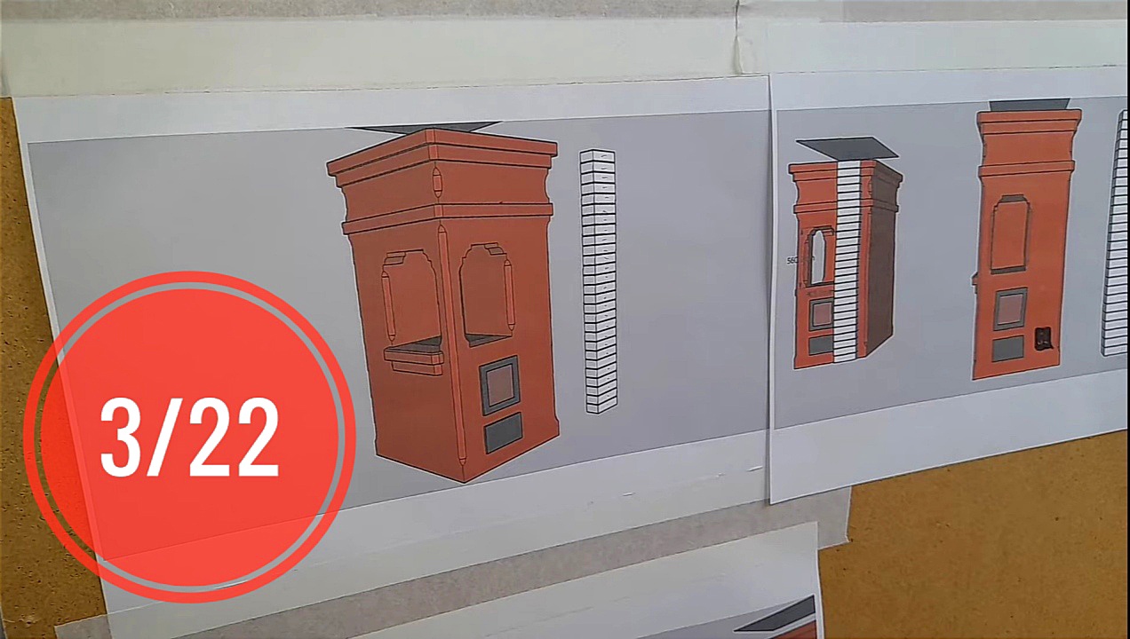 Печь для дачи (шведка) пошагово, как сложить печь для дачного домика, печь без порядовки часть 3/22 смотреть онлайн