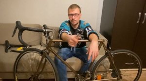 Современный подседельный штырь на ХВЗ. Прижимная титановая гайка RISK. Насос и монтажки BTWIN.