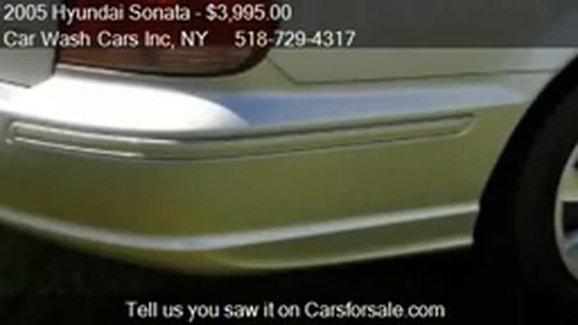 2005 Hyundai Sonata GL V6 4dr Sedan For Sale In Glenmont, NY